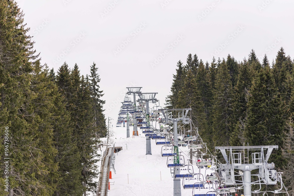 kopaonik ski center landscape
