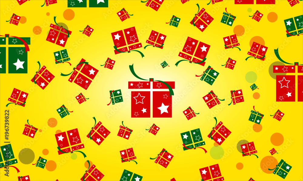 Christmas Box of star colorful Christmas Box of star colorful