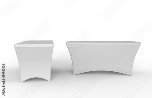 Canvastavla Blank Exhibition advertising table cloth used Dining Spandex Table Cover