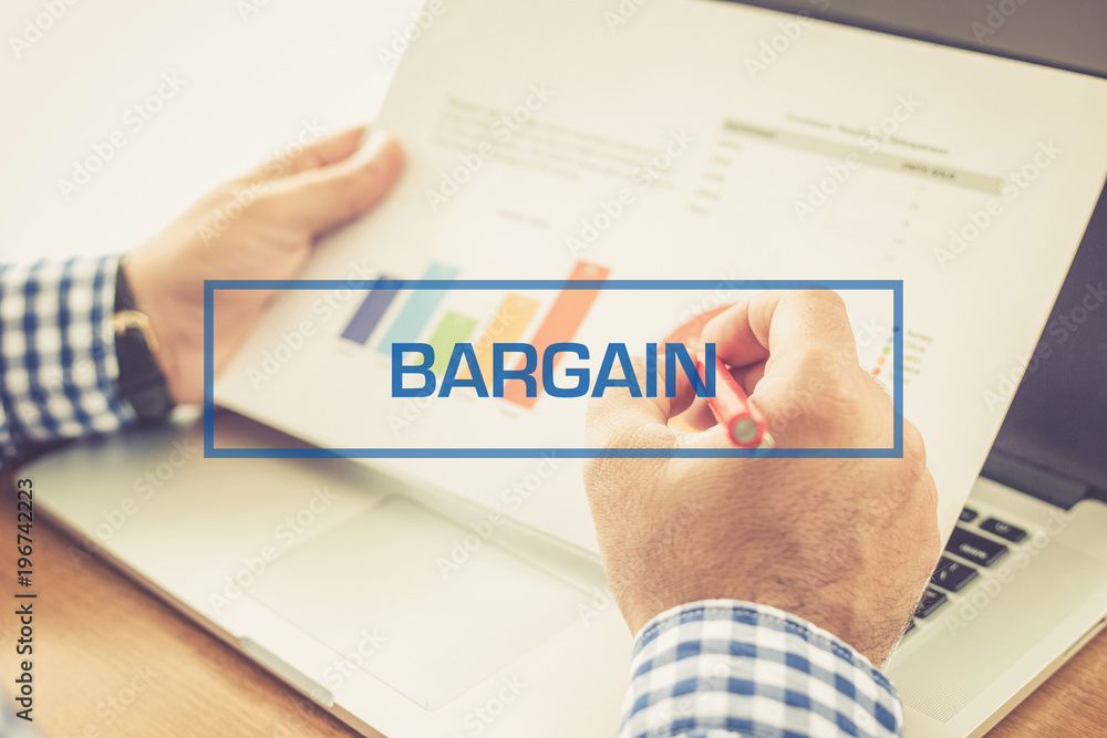 BARGAIN CONCEPT BARGAIN CONCEPT