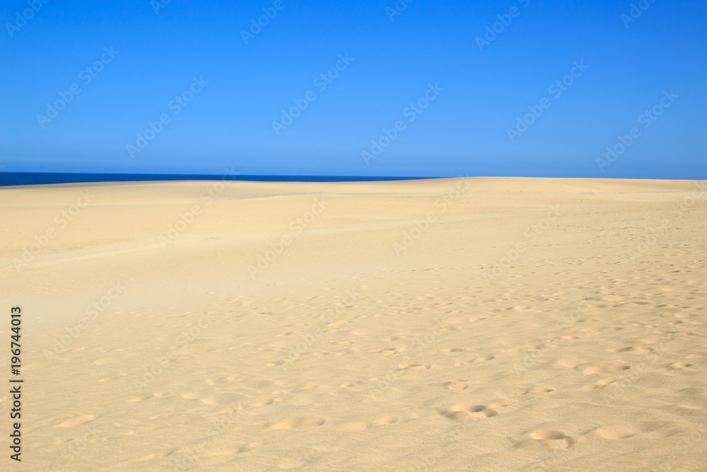 Dünen El Jable und Grandes Playas in Corralejo, Fuerteventura