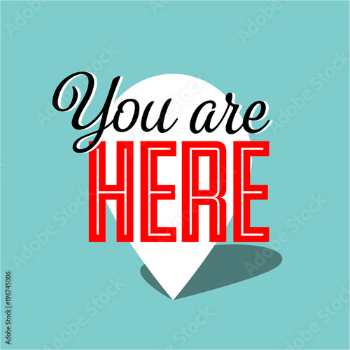 You are here