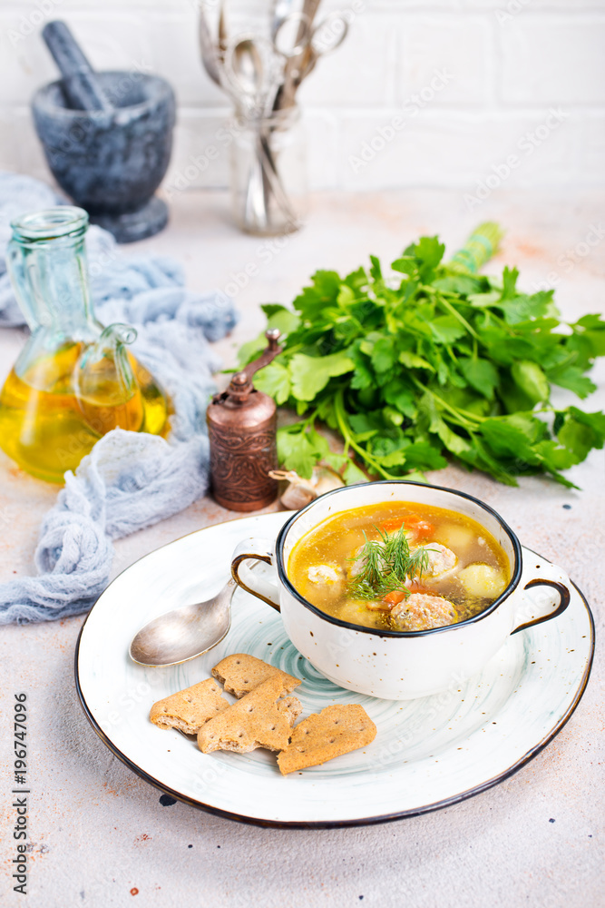 soup with meatballs soup with meatballs