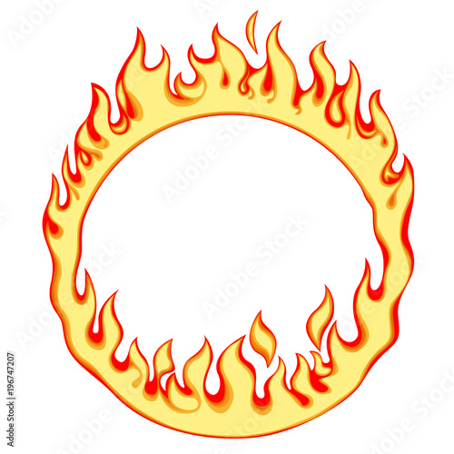 Fiery ring