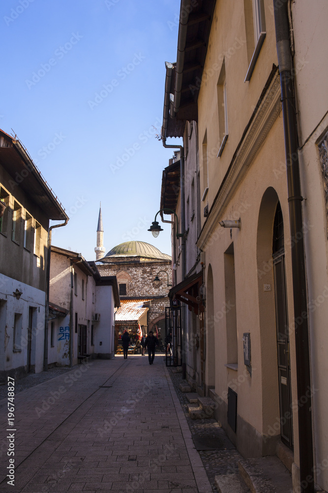 Street of Bascarsija, Sarajevo