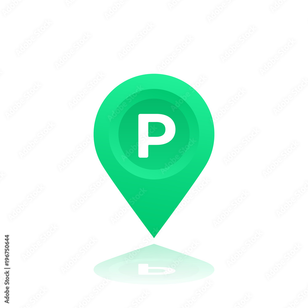 car parking vector marker car parking vector marker