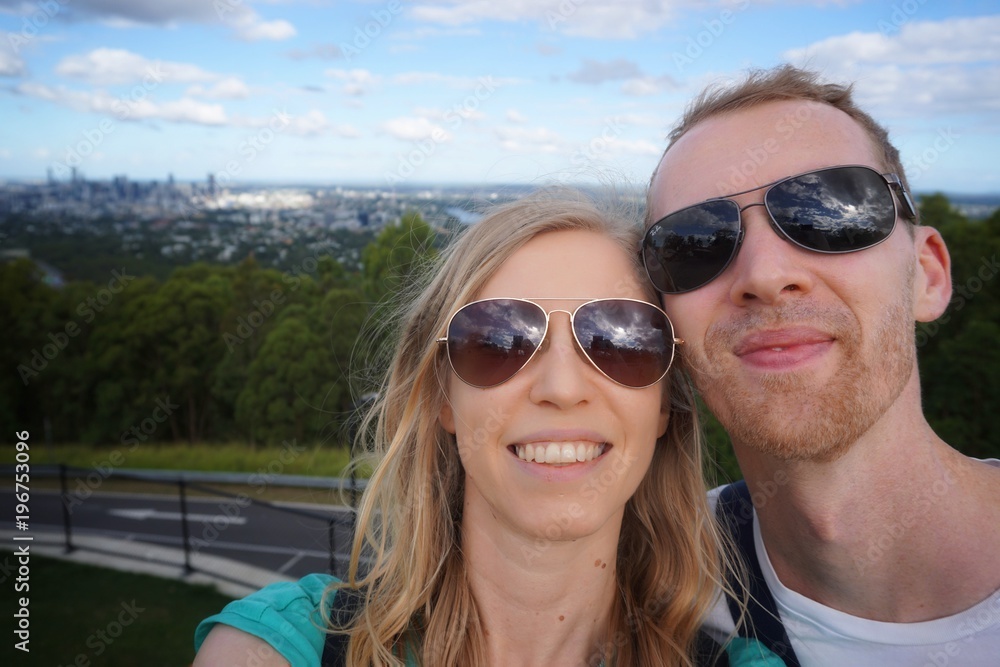 glückliches blondes Paar | Brisbane glückliches blondes Paar | Brisbane