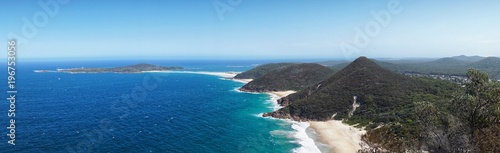 Shark Island in Port Stephens, Australien