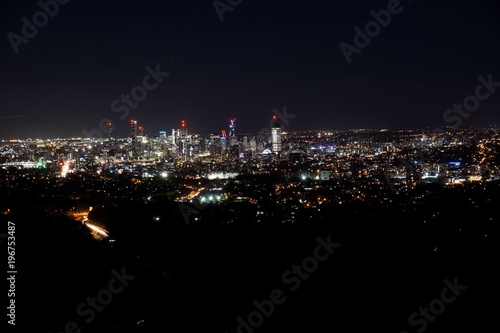 Brisbane in der Nacht, Australien
