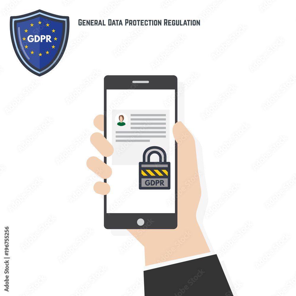 GDPR internet regulation. Server room with three big towers and shield protection. Security web banner. Green eco friendly cloud computing. Hosting provider servers. Trendy line vector illustration. GDPR internet regulation. Server room with three big towers and shield protection. Security web banner. Green eco friendly cloud computing. Hosting provider servers. Trendy line vector illustration.