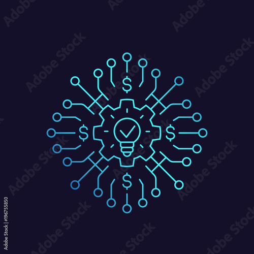 venture capital fund vector illustration