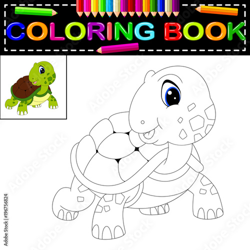turtle coloring book