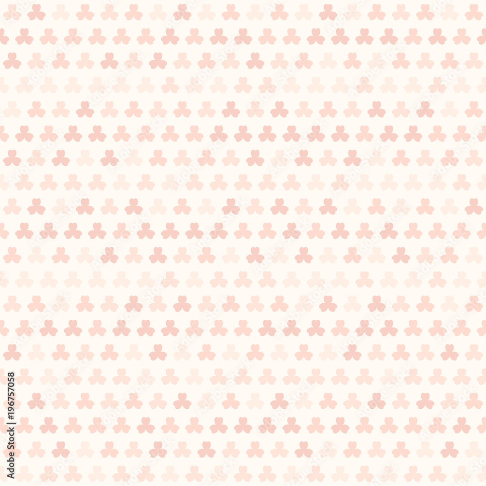 Shamrock pattern. Seamless vector