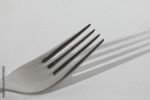Macro Photography: Fork and its Shades