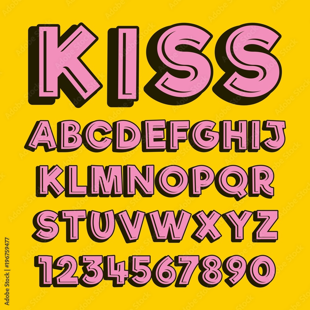 Alphabet design handcrafted vector collection Alphabet design handcrafted vector collection