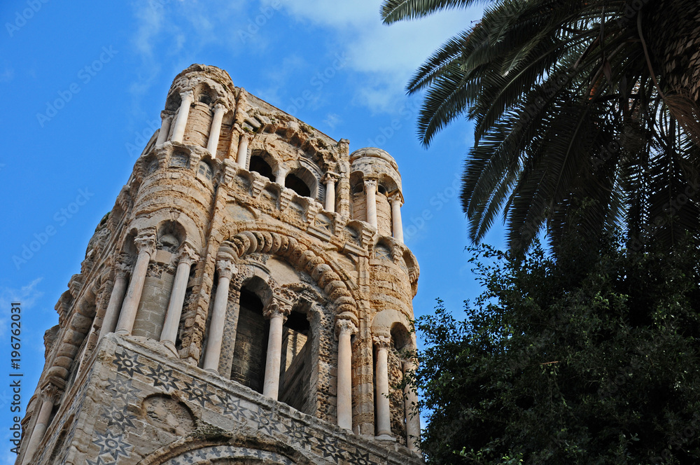 Palermo, campanile della chiesa di Santa Maria dell'Ammiraglio, Martorana