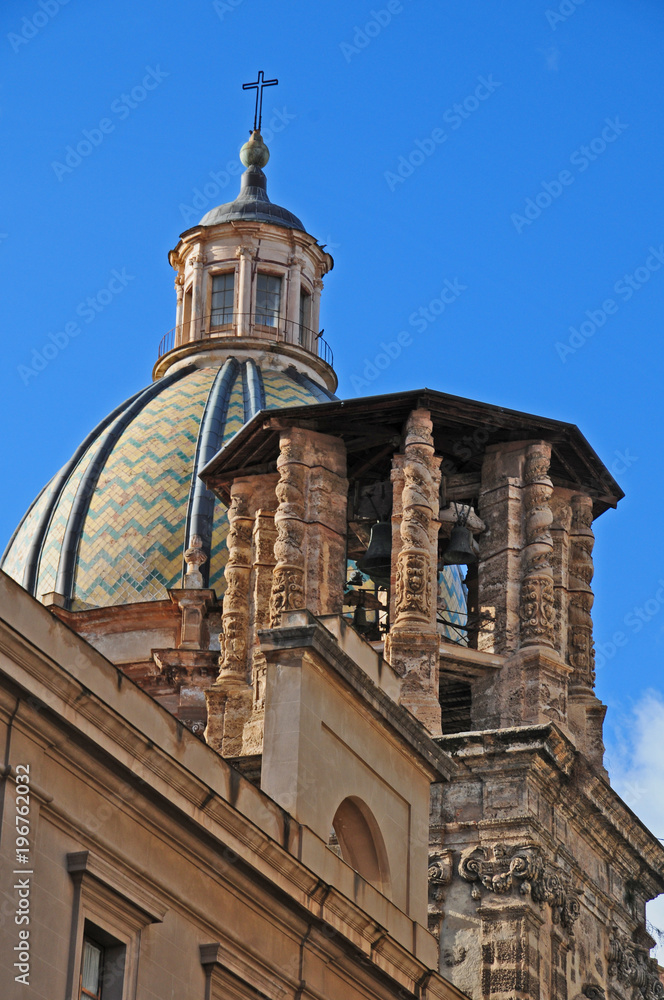 Fototapeta premium Palermo, la chiesa di San Giuseppe ai Teatini