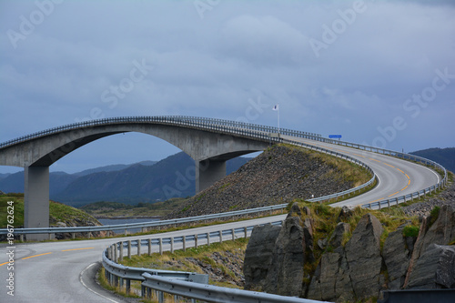 Atlantikstraße in Norwegen