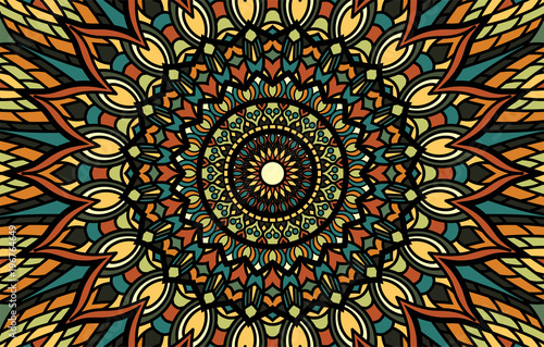 Abstract background of a mandala