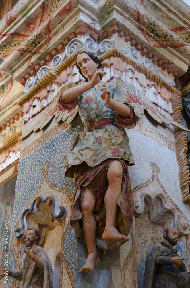 Angel in San Xavier del Bac Mission