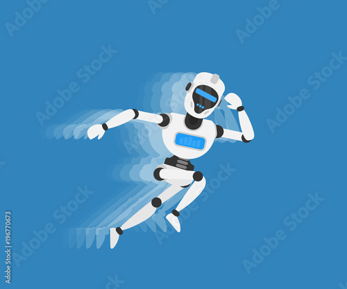 running robot humanoid