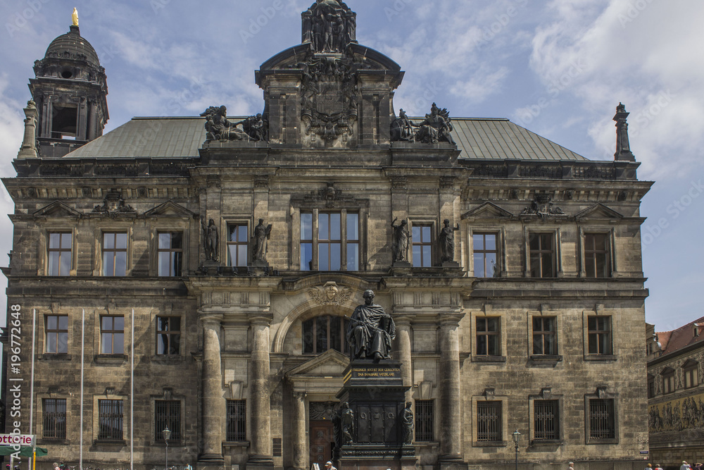 Fototapeta premium Dresden streets and churches