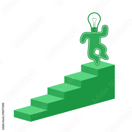 Creative success illustration