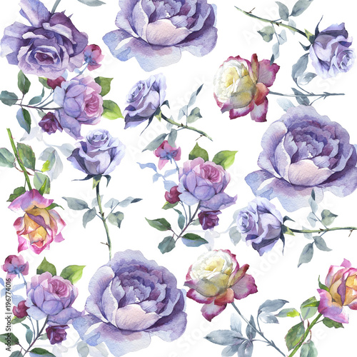 Roses pattern