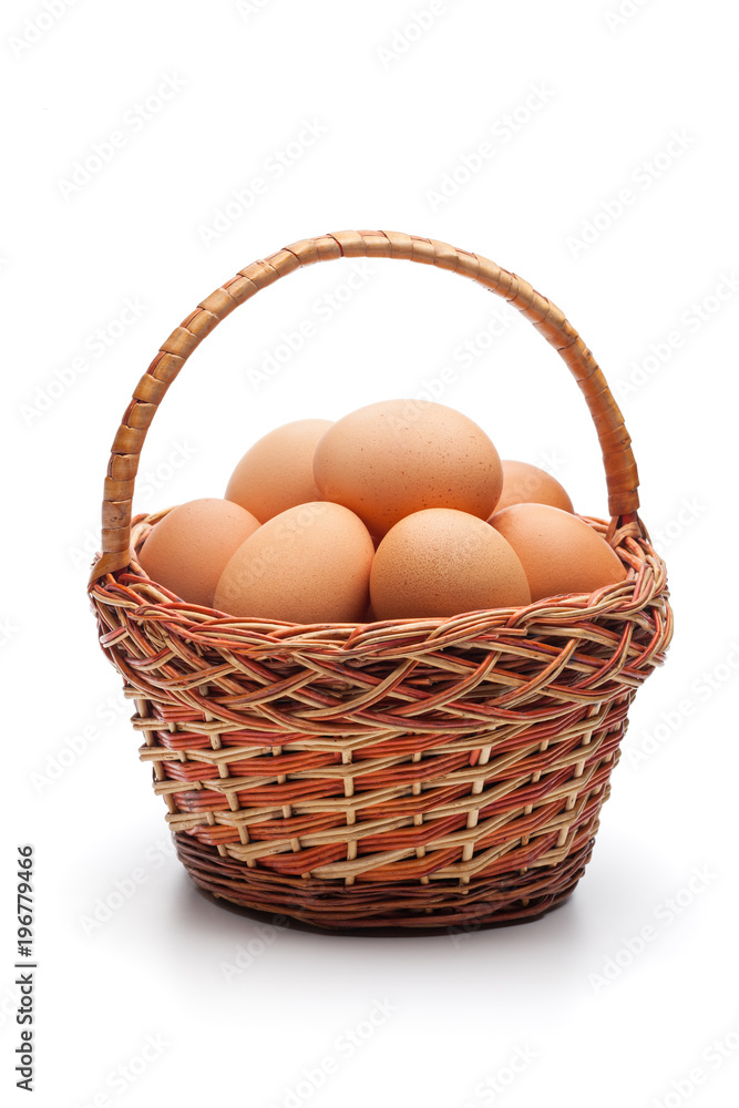 Eggs in basket