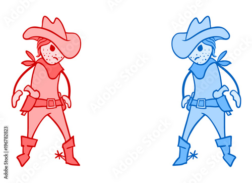 duel of cowboys