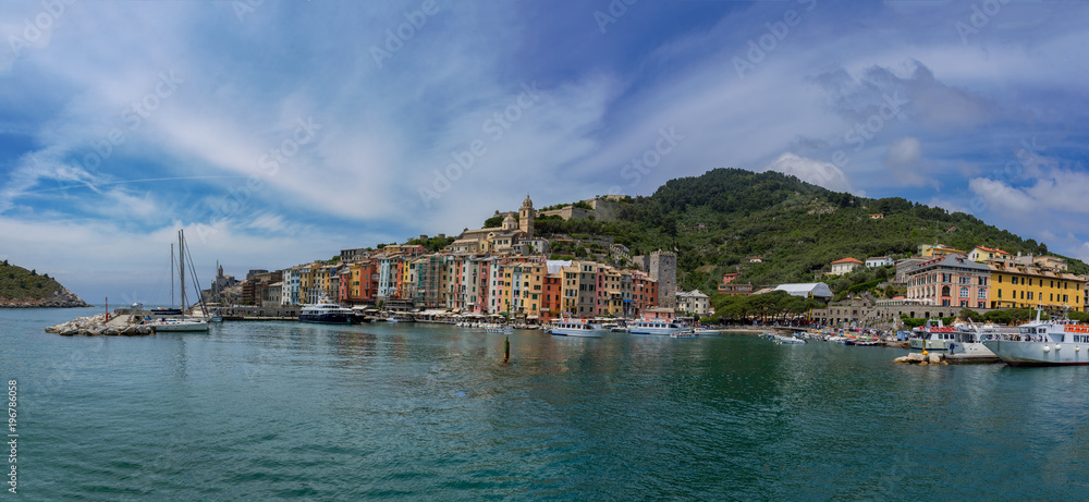 Coastal Italian Town