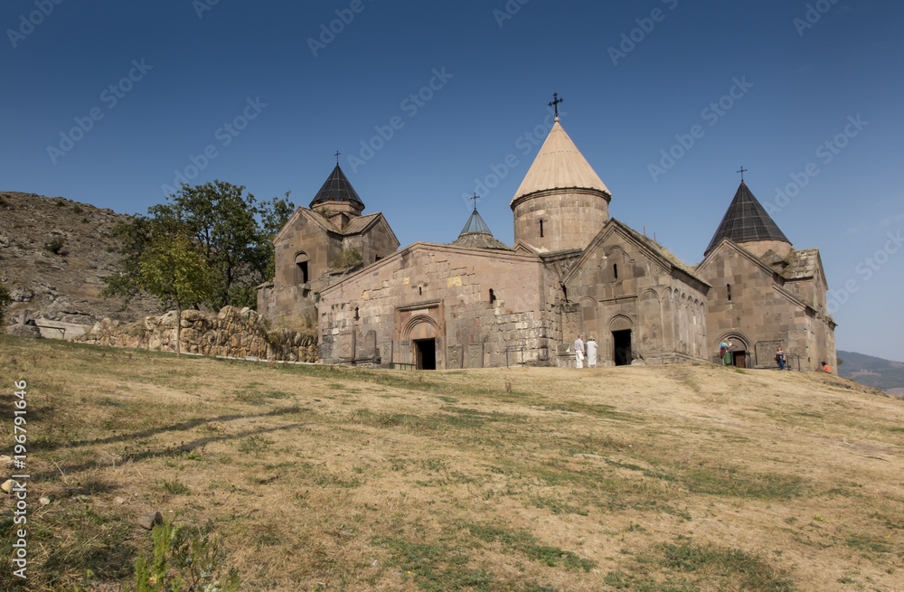 Goshavank Monastery was founded in 1188. It is located about 20 miles east of Dilijan.