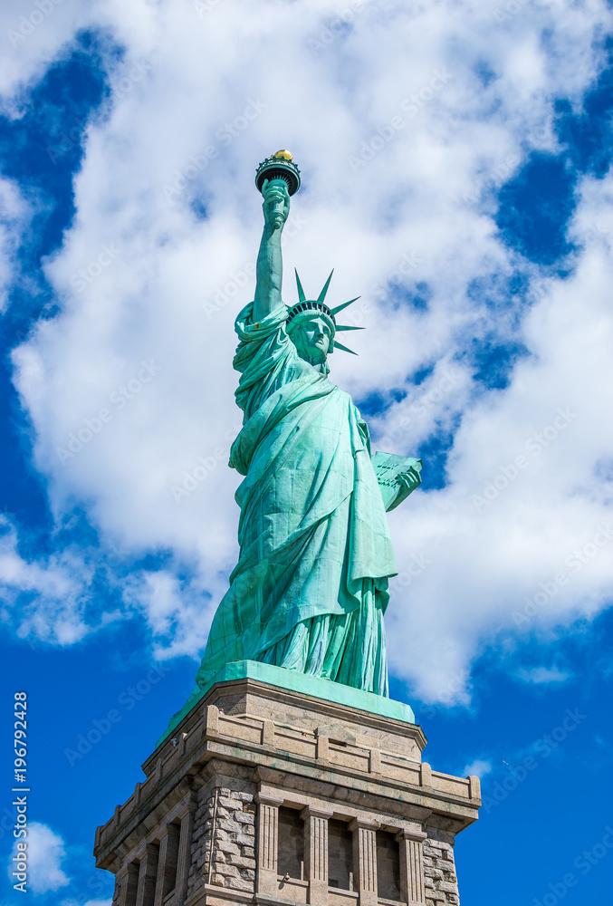 Fototapeta premium New York City, NY USA - 05/01/2015 - The Statue of Liberty