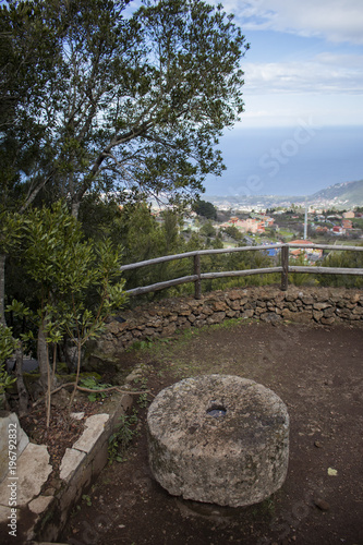 Oratava valley view from the mountain