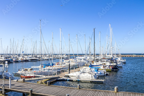 Bilde på lerret Yachthafen, Kühlungsborn