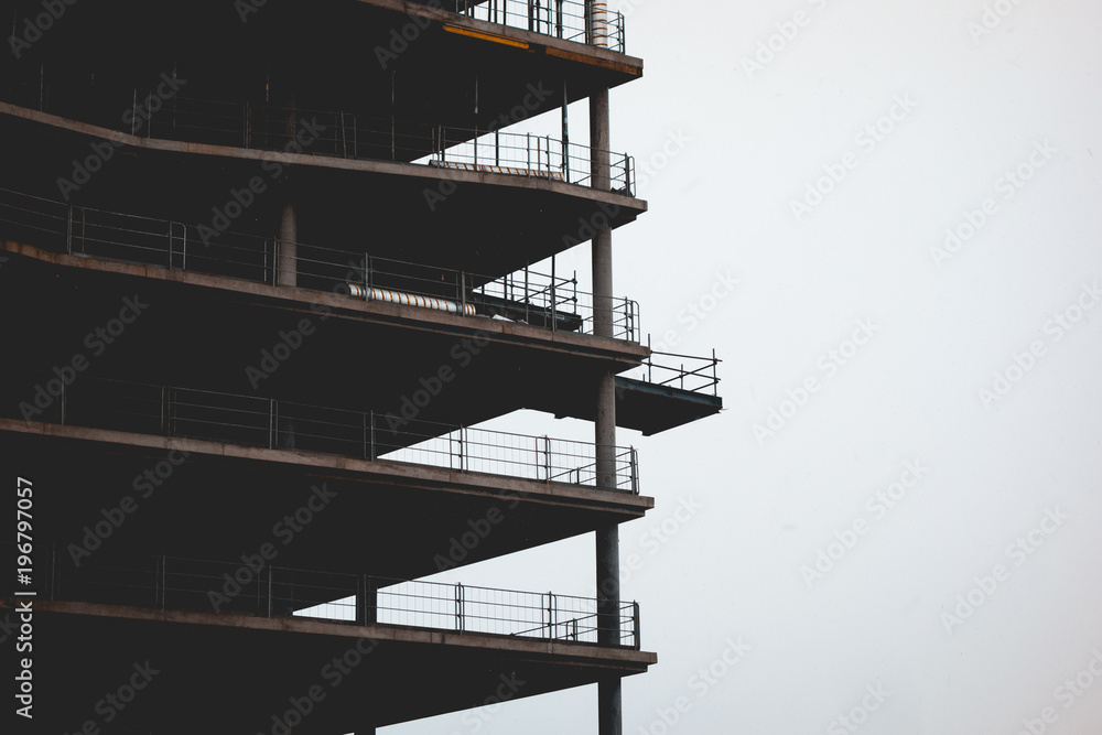 Picture of industrial building site Picture of industrial building site