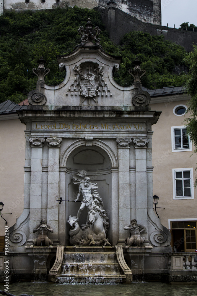 Hohenwerfen castle in Austria