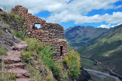 Pisac in the Urubamba Valley, Peru