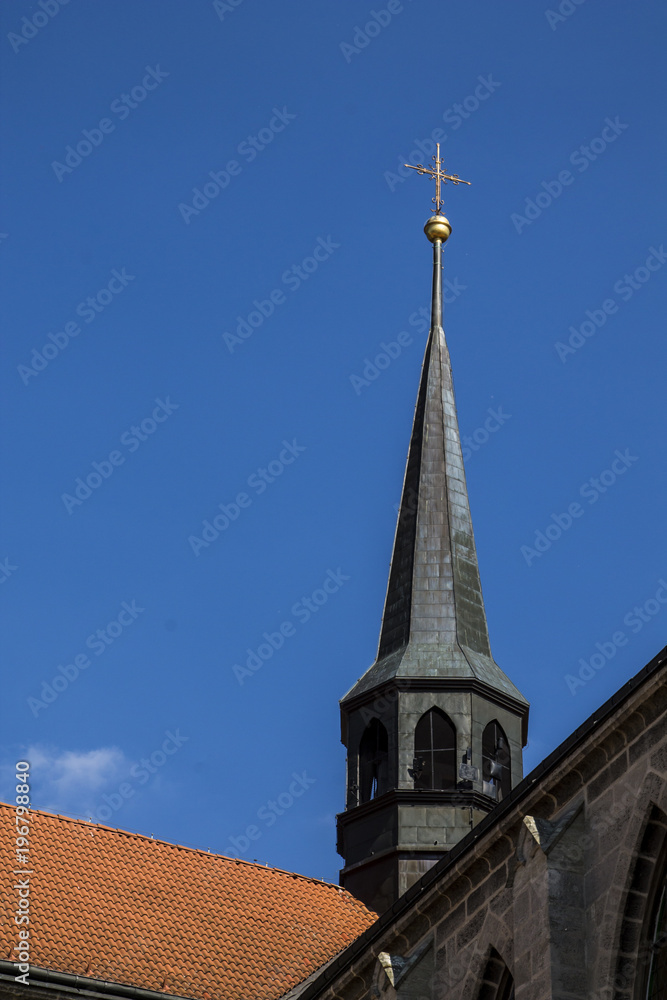 Kutna Hora, Czech Republic. Church of Saint Barbara. UNESCO World Heritage Site