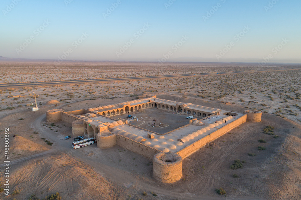 Fototapeta premium Deyr Gachin Caravansary, Qom, Iran