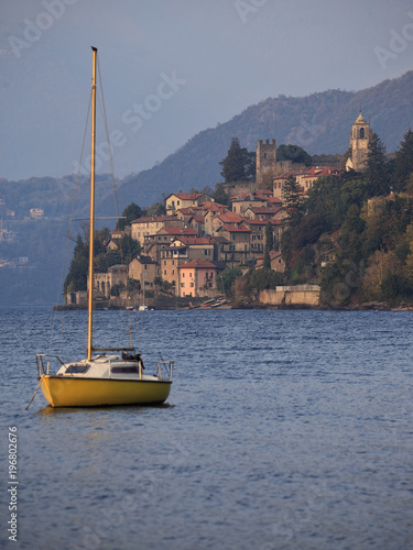 Village of Corenno, Corenno, Dervio, Lecco province, lake Como, Lombardy, Italy, Europe, photo