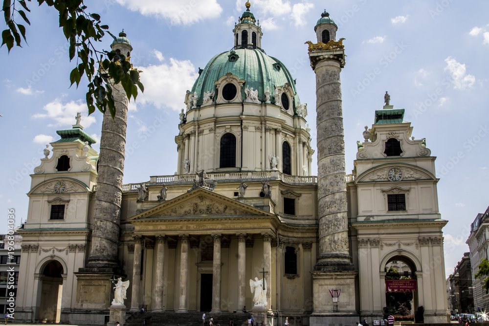 Karlskirche in Vienna, Austria