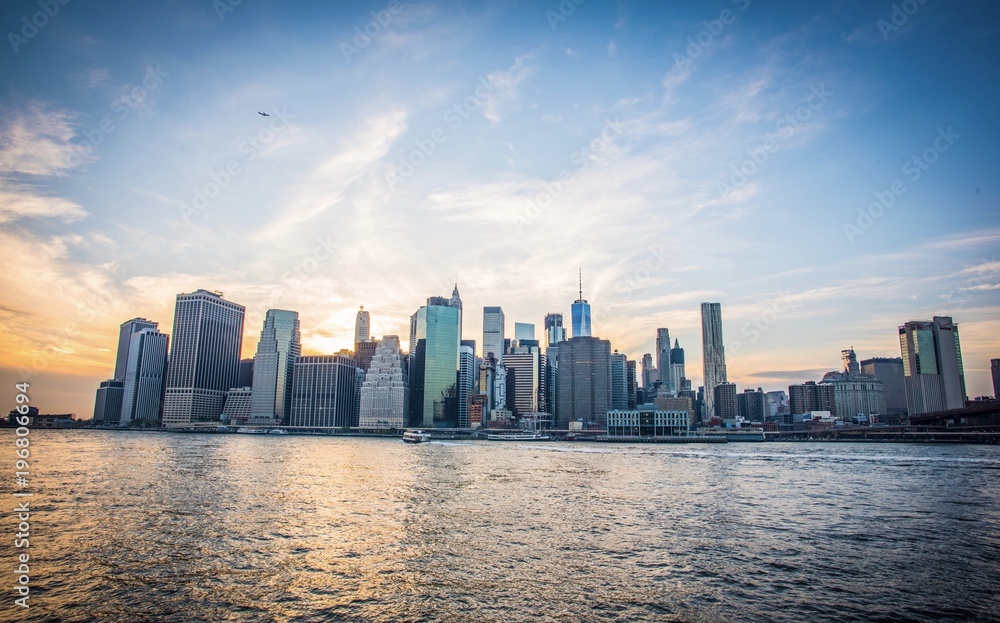 Naklejka premium New York, Manhattan 