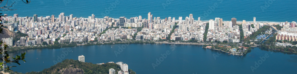 Views from the Christ, Rio de Janeiro, Brazil