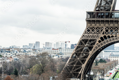 Fototapeta Naklejka Na Ścianę i Meble -  Eiffel Tower Tour de Eiffel