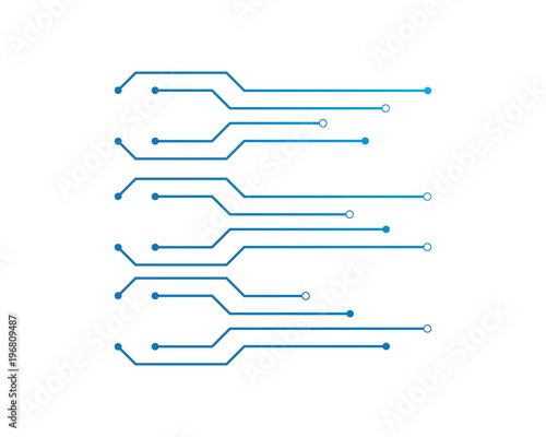 circuit ilustration vector