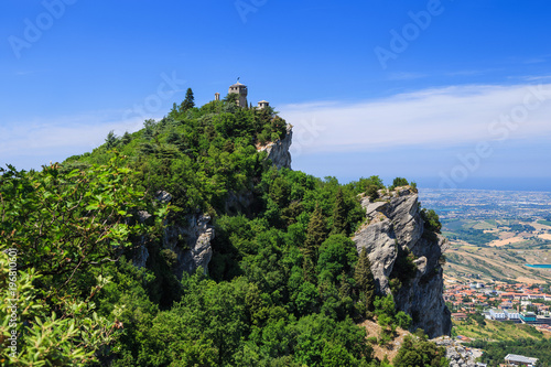 Cesta  the second tower of San Marino  Italy.