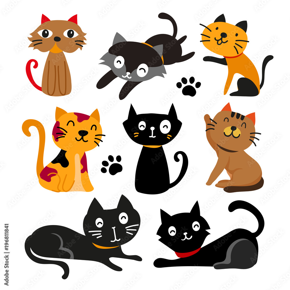 cats charcater design cats charcater design