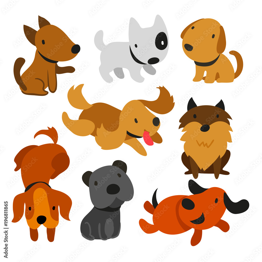 dogs character design dogs character design