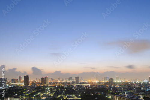 morning time view of Bangkok city, thailand © designbydx